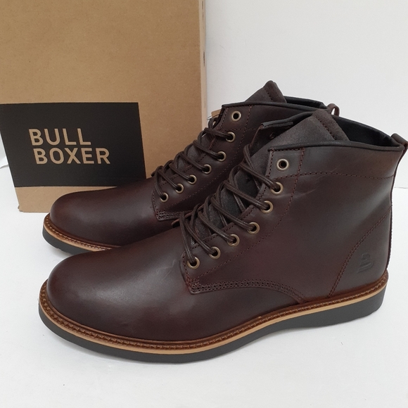 Bullboxer Men's Leather Boots var sizes - Picture 1 of 7